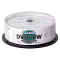 Диски для многократной записи SMARTBUY DVD-RW, 4.7 Гб, 4х, 25шт, кейк-бокс (SBDV-RW25)/10