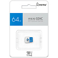 micro SDXC карта памяти Smartbuy 064 ГБ UHS-1, серия Blue, без адаптеров