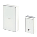 U16B-N12 white Era  Звонок дверной ЭРА C103W беспроводной LED подсветка IP44 150 м белый 38 мелодий