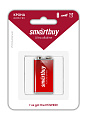 Батарейка алкалиновая Крона Smartbuy 6LR61/1B (12/240) (SBBA-9V01B)