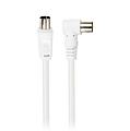 Антенный кабель Smartbuy, разъемы M-F, угловой разъем, длина 5,0 м (K-TV125)/15