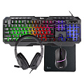 Набор игровой клавиатура+мышь+гарнитура+коврик Smartbuy F10 черный (SBC610GK)/4