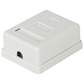 RJ01UN  Розетка компьютерная RJ-45 ЭРА RJ01UN категория 5е неэкранированная 1-порт упаковка 40 штук