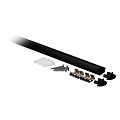 Алюминиевый встраиваемый профиль 2000*22*7mm черный (SBL-Al22x7BL)