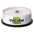 Диски для многократной записи SMARTBUY DVD+RW, 4.7 Гб, 4х, 25шт, кейк-бокс (SBDVPRW25)/10