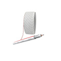 SL-M-75-PVC100  ЭРА Кабель коаксиальный SAT 50 M,75 Ом, CCS/(оплётка Al 75%), PVC, цвет белый, бухта 100 м, SIMPLE (