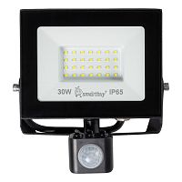 Светодиодный прожектор с датчиком движения  FL Sensor Pro 30W/6500K/IP65 (SBL-EFLPIR-30-65)
