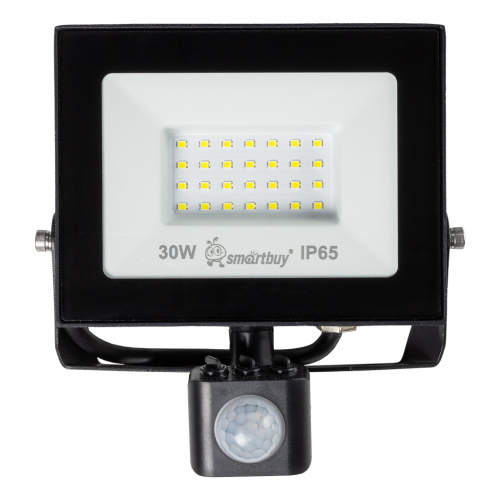 Светодиодный прожектор с датчиком движения  FL Sensor Pro 30W/6500K/IP65 (SBL-EFLPIR-30-65)