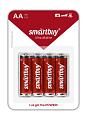 Батарейка алкалиновая Smartbuy LR6/4B (48/480) (SBBA-2A04B)