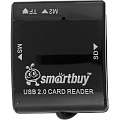 Картридер Smartbuy 713, USB 2.0 - SD/microSD/MS/M2, черный (SBR-713-K)