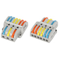 NO-225-459  Клемма ЭРА NO-225-459 проходная разветвительная 222-4136 с рычагами 3/6 полюсов 0.08-2.5/4 мм2 упаковка 1 шт