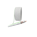 S-B-75-PVC50  ЭРА Кабель коаксиальный SAT 703 B, 75 Ом, Cu/(оплётка Cu 75%), PVC, цвет белый, бухта 50 м