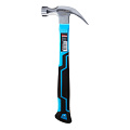Молоток с гвоздодером столярный с плексигласс. рукояткой, 450 г, Smartbuy tools