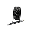 RL-64-PE100  ЭРА Кабель коаксиальный RG-6U, 75 Ом, CCS/(оплётка Al 64%), PE, цвет чёрный, бухта 100 м, SIMPLE
