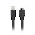 Кабель Smartbuy 762K USB 3.1 Micro B (M) - Type A (M),  5 Гб/с, 20 см, flat