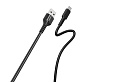 Кабель для зарядки и передачи данных S33 Type C черный, 5 А, мощь, 1 м, TPE, Smartbuy (iK-3112-S33b)
