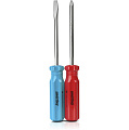 Набор отверток 2 шт, крестовые и шлицевые, PH2x100, SL6x100, CR-V, Smartbuy One Tools/60