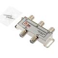 DS-F-03  Делитель ТВ ЭРА SIMPLE DS-F-03 4 ответвления под F разъём 5-1000 МГц упаковка 1 шт