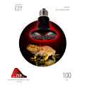 FITO-100W-НQ  Инфракрасная лампа ЭРА CeramiHeat FITO-100W-НQ керамическая для брудера, рептилий 100 Вт Е27