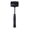 Молоток резиновый с плексигласс. прорезиненн. рукояткой, 300 г, Smartbuy tools