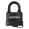 Замок навесной, уличный корпус 70*57 мм, дужка d10 мм, 3 кл., дверца, Smartbuy/36