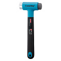 Молоток двусторонний металл+пластик 250 гр, прорез. ручка 28 мм, Smartbuy Tools
