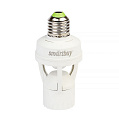 Инфракрасный датчик движения Smartbuy, в патрон E27, 500Вт, до 6м, IP20 (sbl-ms-010)