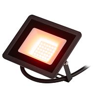 Прожектор светодиодный уличный ЭРА LPR-025-RED-030 30Вт красное свечение 600лм IP65