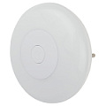 NN-632-SW-W  Ночник - светильник светодиодный ЭРА NN-632-SW-W в розетку с выключателем белый