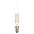 Светодиодная (LED) Свеча на ветру Лампа FIL Smartbuy-C37-8Вт/4000К/E14 (SBL-C37FCan-8-40K-E14)