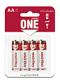 Батарейка алкалиновая Smartbuy серия ONE LR6/4B (48/480) (SOBA-2A04B-Eco)