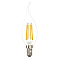 Светодиодная (LED) Свеча на ветру Лампа FIL Smartbuy-C37-8Вт/2700К/E14 (SBL-C37FCan-8-27K-E14)